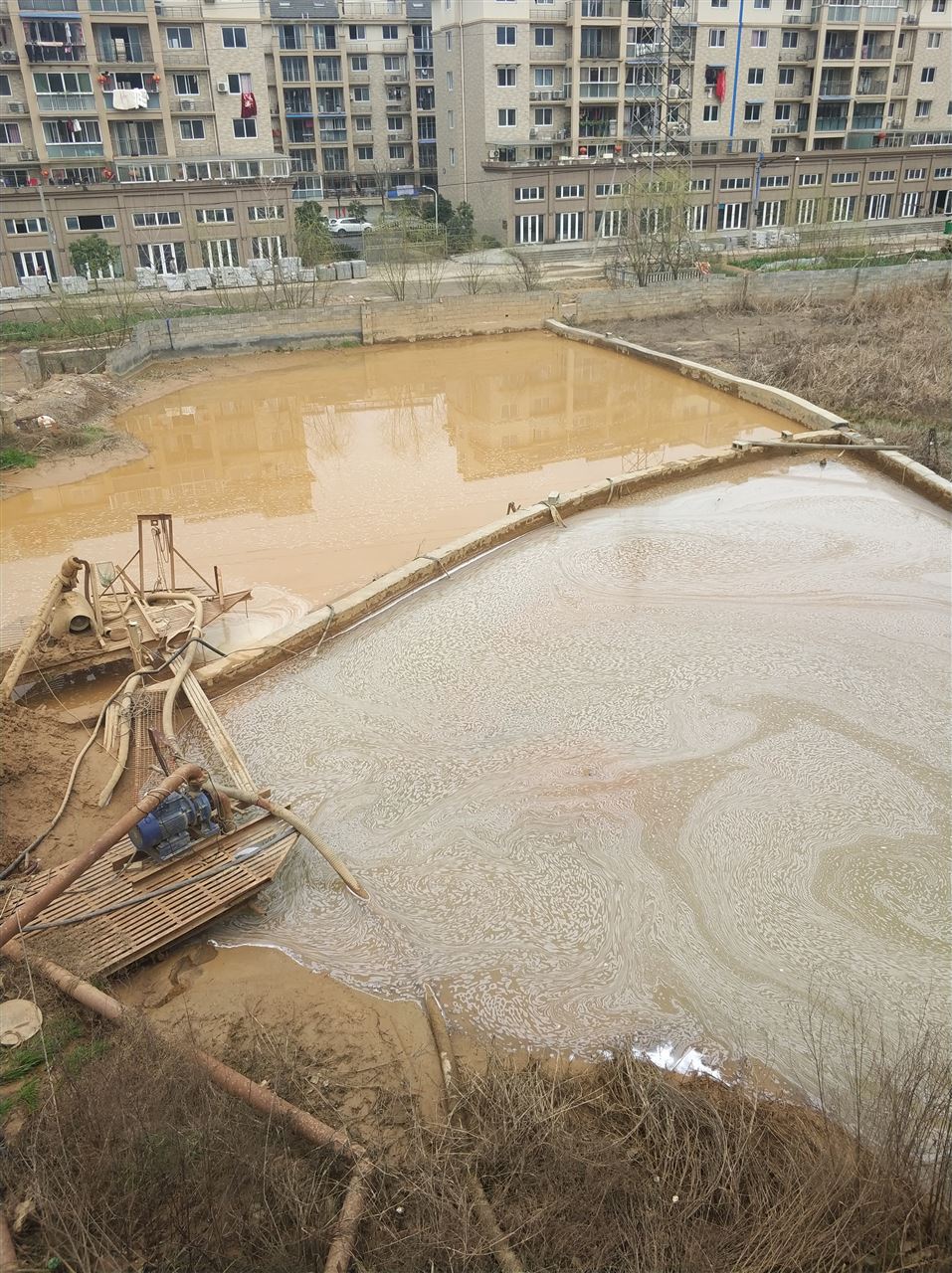 兰溪沉淀池淤泥清理-厂区废水池淤泥清淤